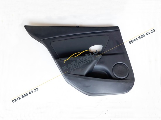 Fluence Arka Sol Kapı Döşemesi Panosu 829A10217R