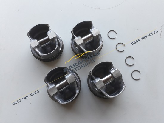 Clio 4 Megane 3 Captur Piston Segman Takımı 1.2 Tce H5F 120A15409R