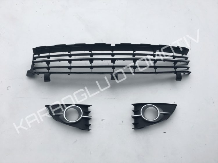 Scenic 2 Ön Tampon Krom Izgara Takımı 7701477303