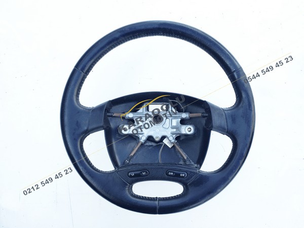 Safrane Direksiyon Simidi Siyah Deri 7700423246