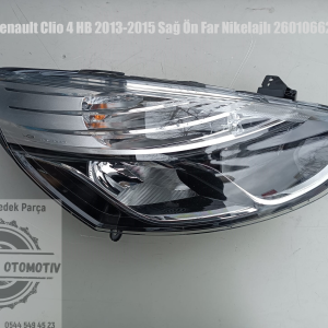 Clio 4 Sağ Ön Far 260106624R