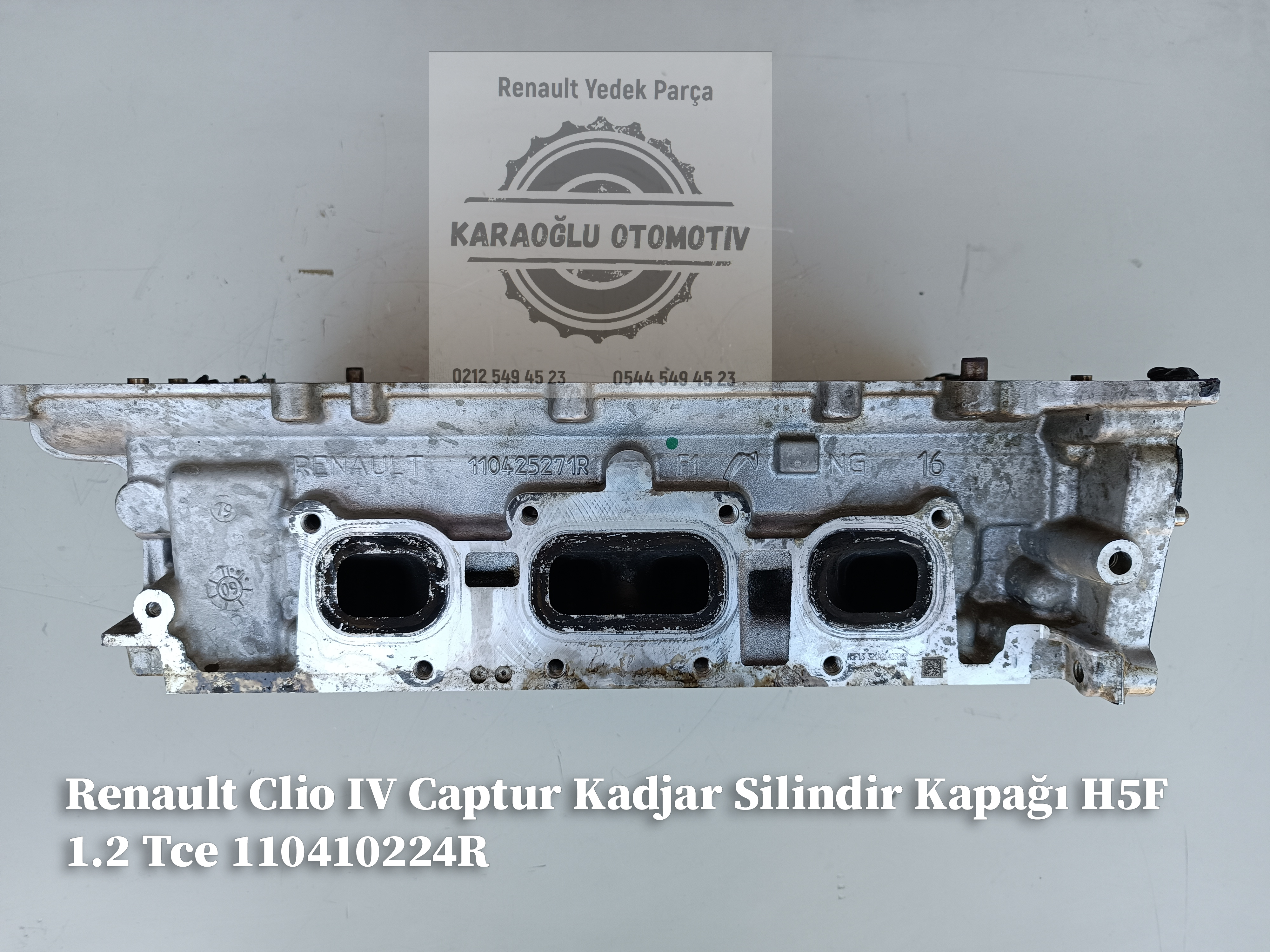 Clio 4 Captur Kadjar Silindir Kapağı 1.2 Tce H5F 110410224R - Görsel 5