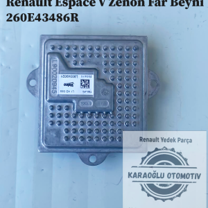 260E43486R Renault Espace 5 Zenon Far Beyni