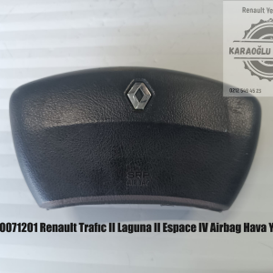 Trafıc 2 Laguna 2 Espace 4 Sürücü Airbag Hava Yastığı 8200071201