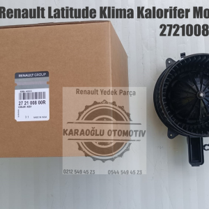 Latitude Klima Kalorifer Motoru 272100800R