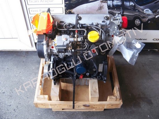 Scenic Megane 1.9 Dizel Komple Motor F9Q 736 7711134124