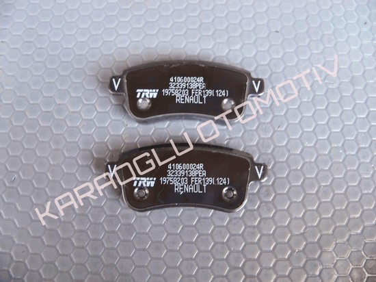 Fluence Megane 3 Fren Balatası Arka 440601416R 440603734R 440604694R