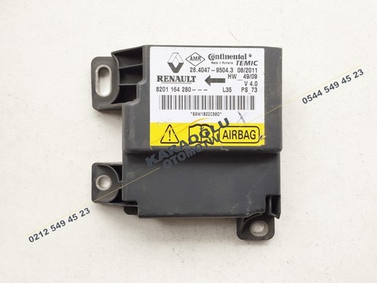 Clio Thalia Airbag Beyni 28.4047-9505.3 8201057488 8201164280