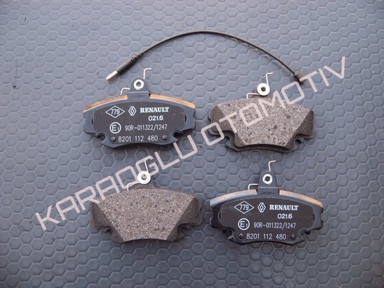 Megane Clio Fren Balatası 7711130071