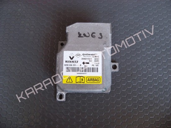 Kangoo 3 Hava Yastığı Airbag Beyni 8201025624