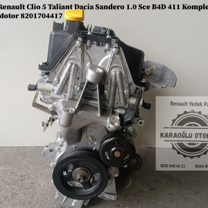 Dacia Sandero Logan 1.0 Sce Komple Motor 8201739920