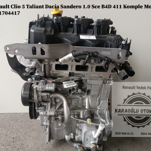 Renault Clio V 1.0 Sce B4D 409 Komple Motor 8201731559