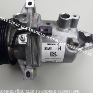 926008469R CLİO 5 SANDERO KLİMA KOMPRESÖRÜ BJI.