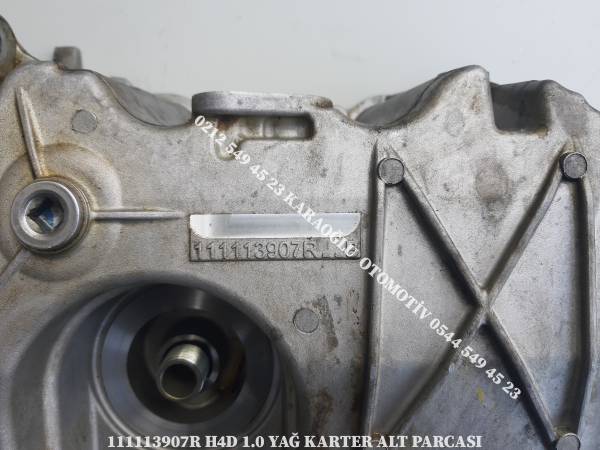 111112289R YENI SANDERO 1.0 SCE B4D MOTOR YAĞ KARTERI - Görsel 2