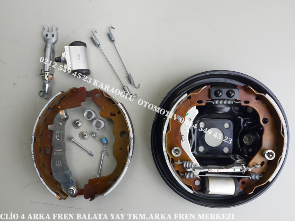 Clio IV Captur Arka Fren Balata Yay Takımı 440208382R - Görsel 2