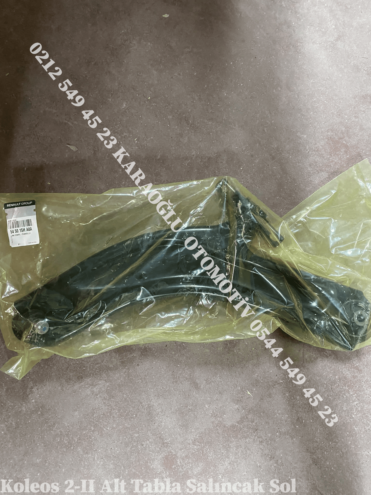 545015HA0A Koleos 2 Sol Alt Tabla Salıncak