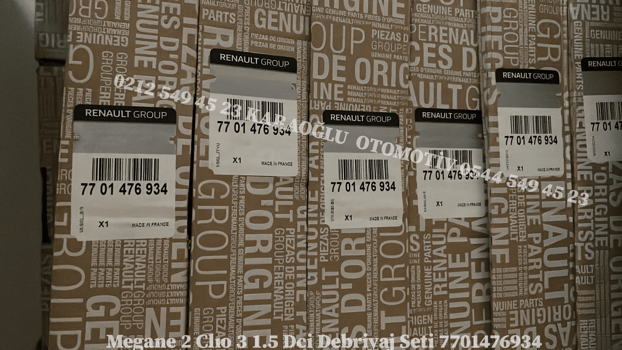 7701476934 Megane 2 Clıo 3 1.5 Dci Debriyaj Seti