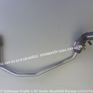 223214784R Megane IV Talisman Trafik III Turbo Manifold Borusu