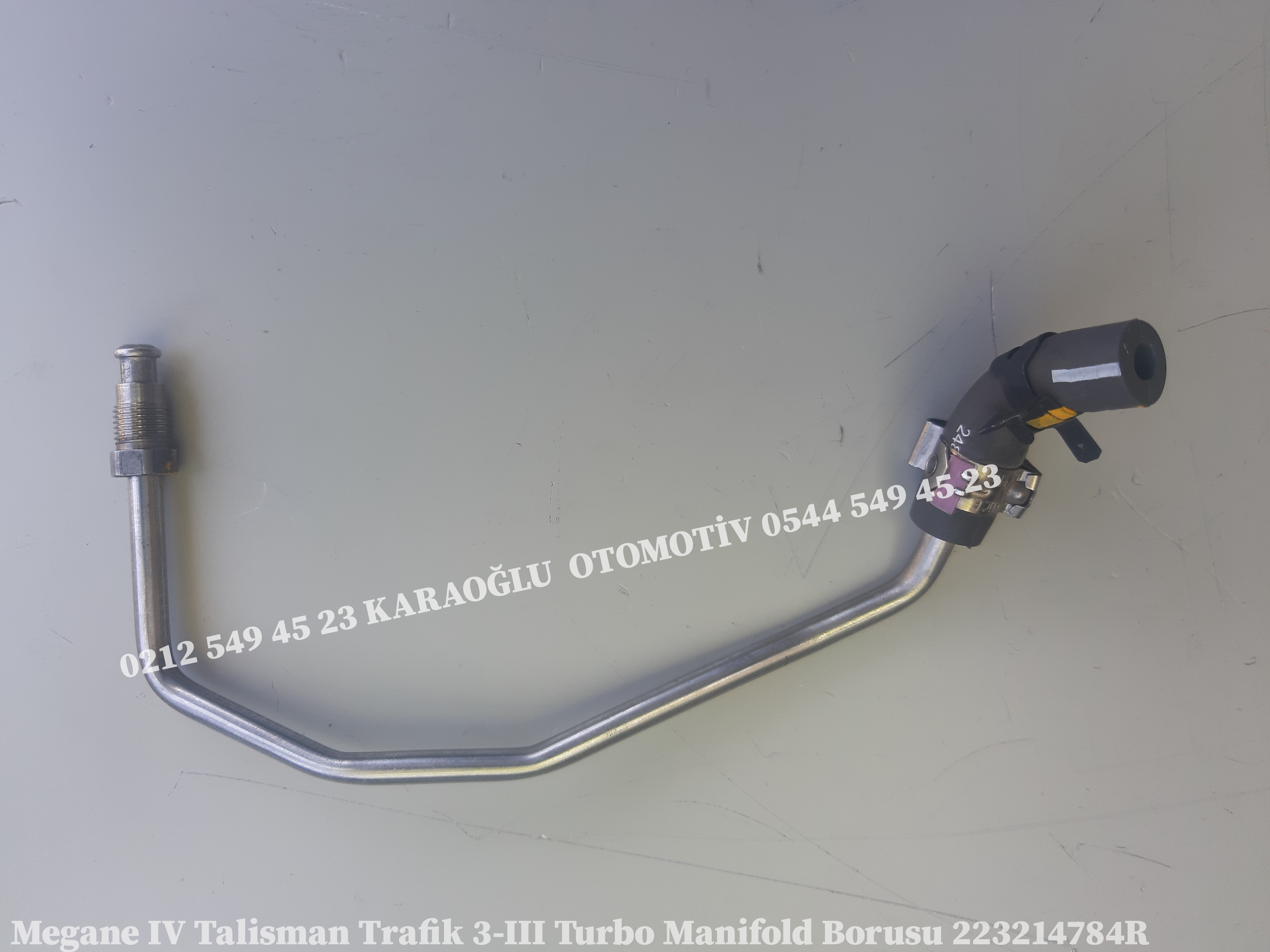 223214784R Megane IV Talisman Trafik III Turbo Manifold Borusu
