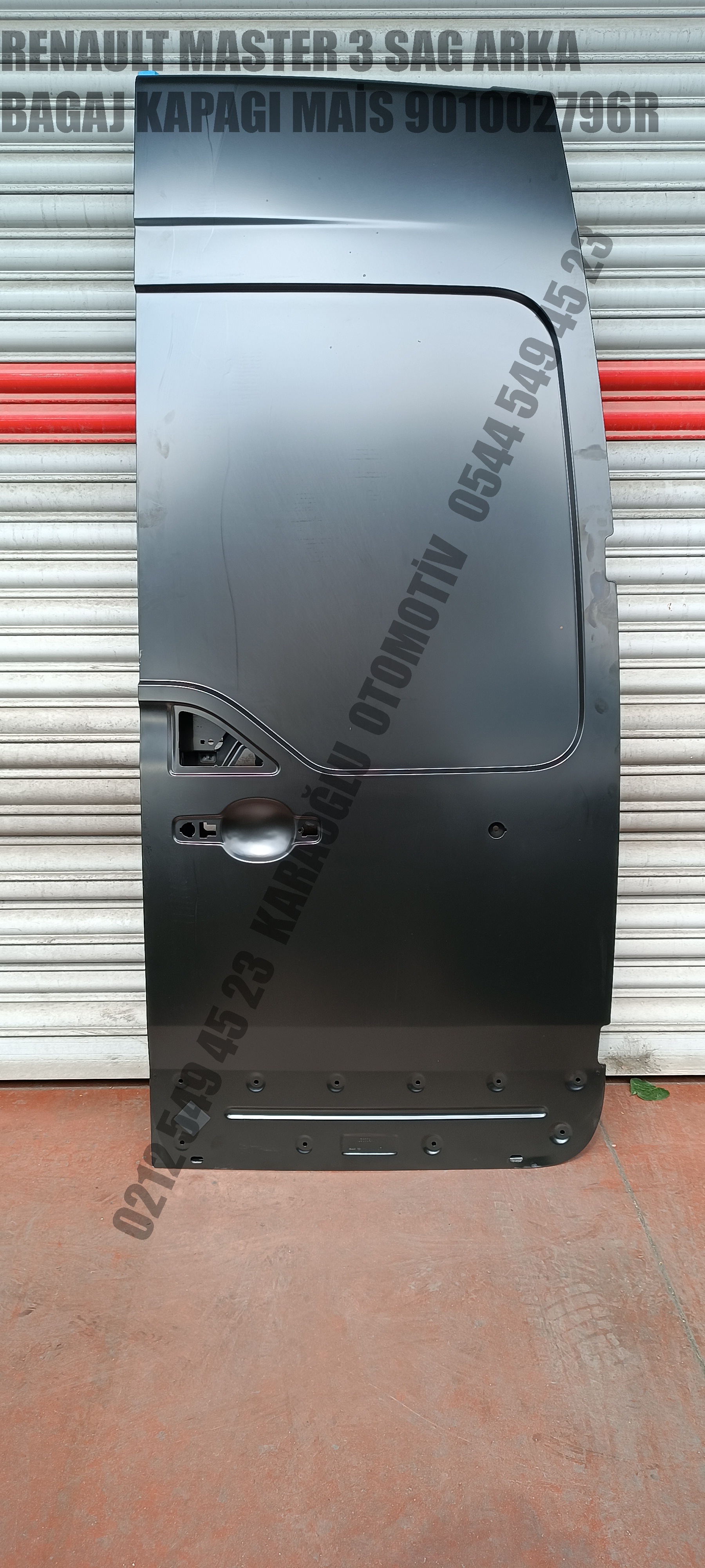 901002796R Renault Master 3 Sağ Arka Bagaj Kapağı