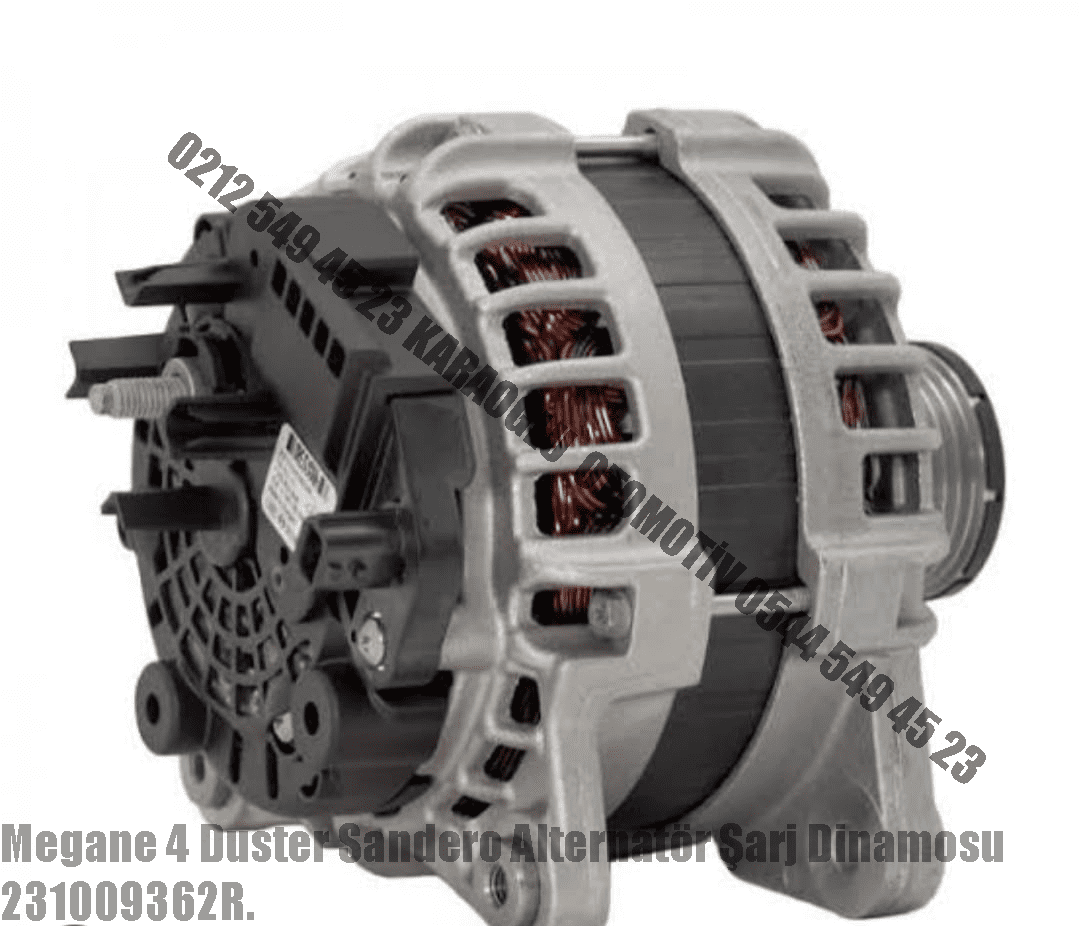 231009362R Megane 4 Duster Sandero Alternatör Şarj Dinamosu .