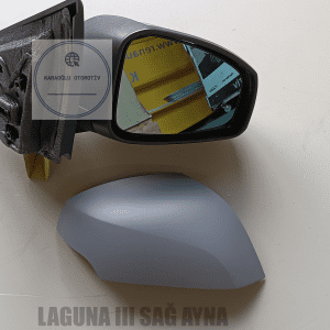 963010152R LAGUNA 3 SAĞ DIŞ AYNA ELEKTRIKLI ISITMALI ASTARLI SINYALLI MAVI CAM