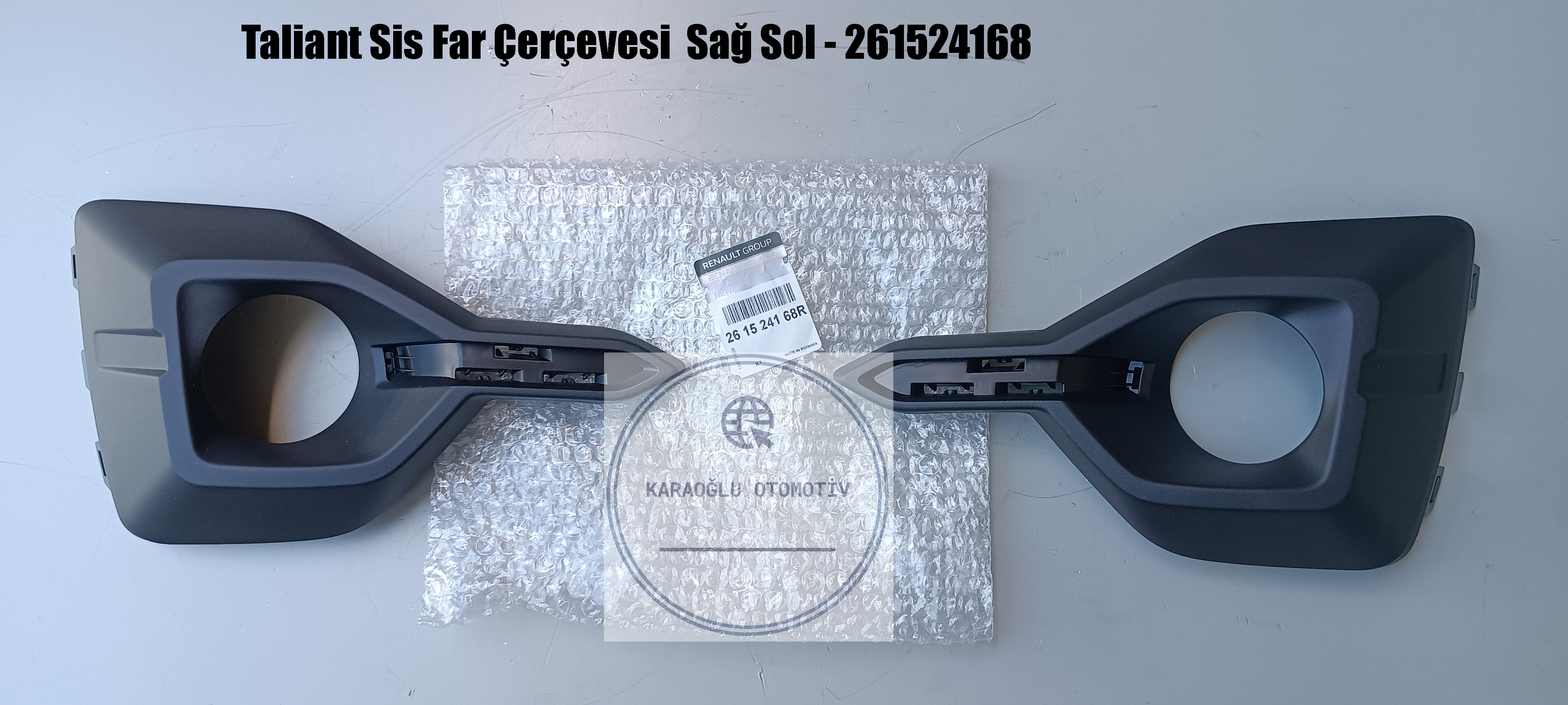 261524168R Renault Taliant Sis Far Çerçevesi Takımı - Görsel 2