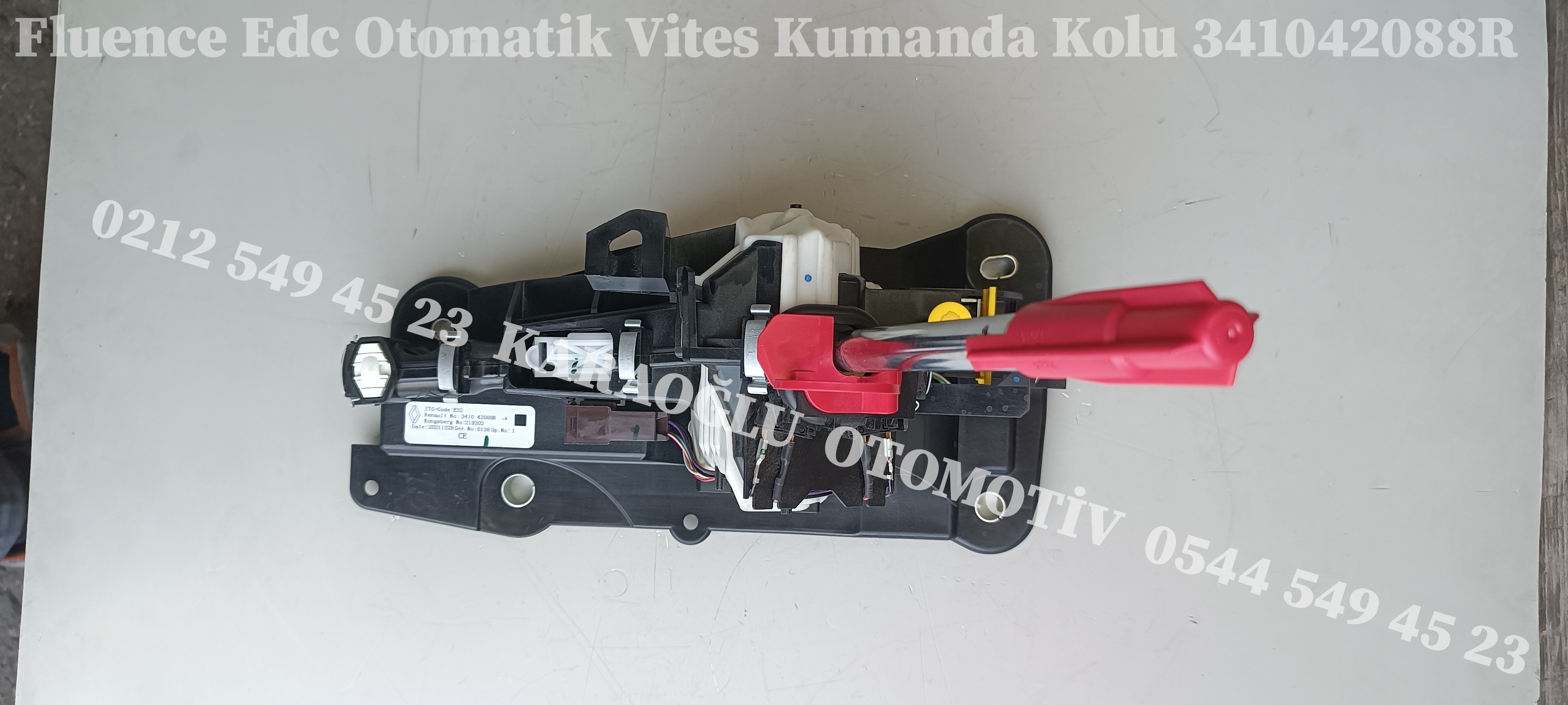 341042088R Renault Fluence Megan 3 Otomatik Vites Kumanda Kolu - Görsel 2