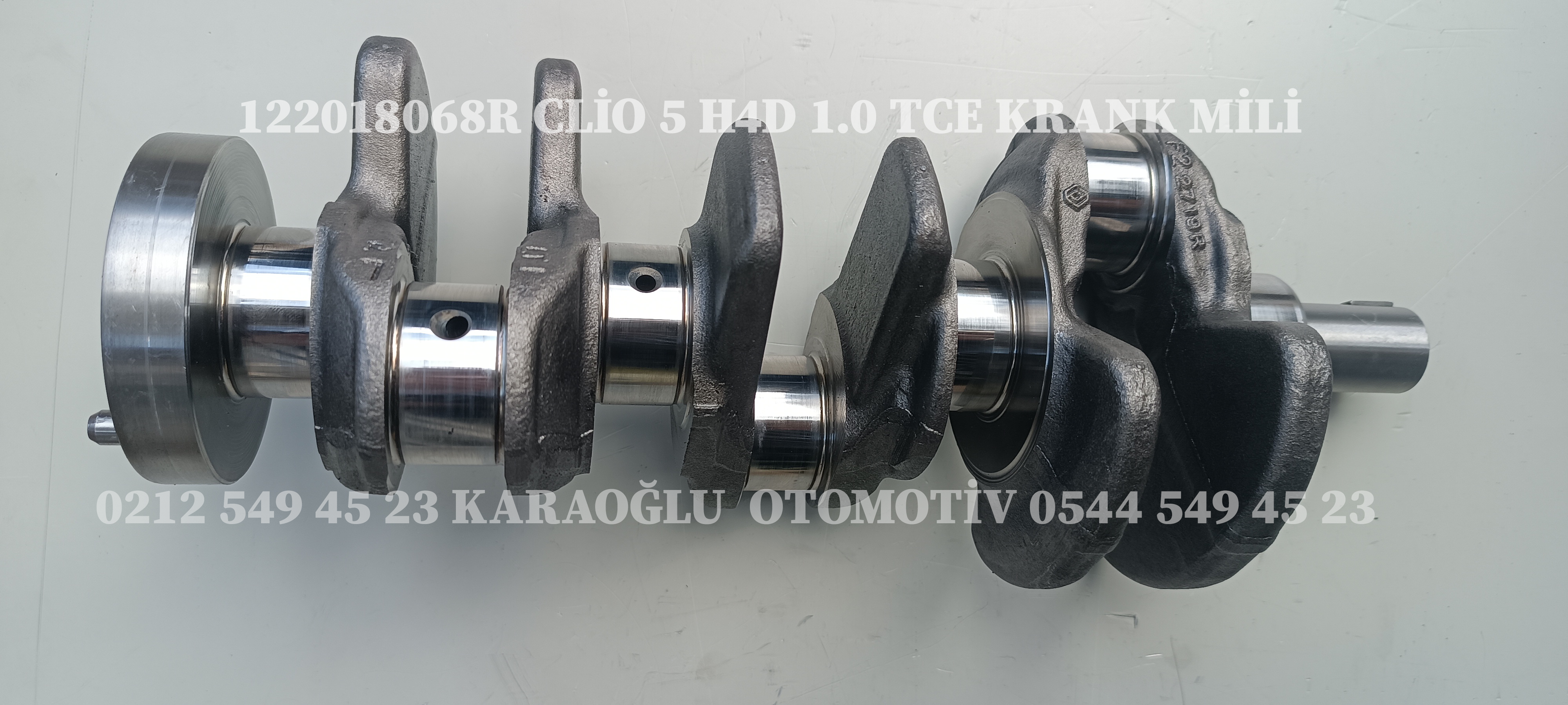 CLİO 5 TALİANT H4D MOTOR 1.0 TCE KRANK MİLİ 122018068R