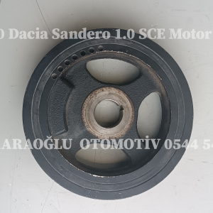 123033598R Renault Taliant B4D 1.0 Clio 5 1.0 SCE Motor Krank Kasnağı