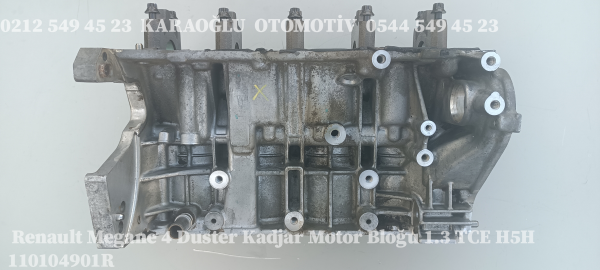 110104901R Megane 4 Duster Kadjar Motor Bloğu 1.3 TCE H5H - Görsel 5