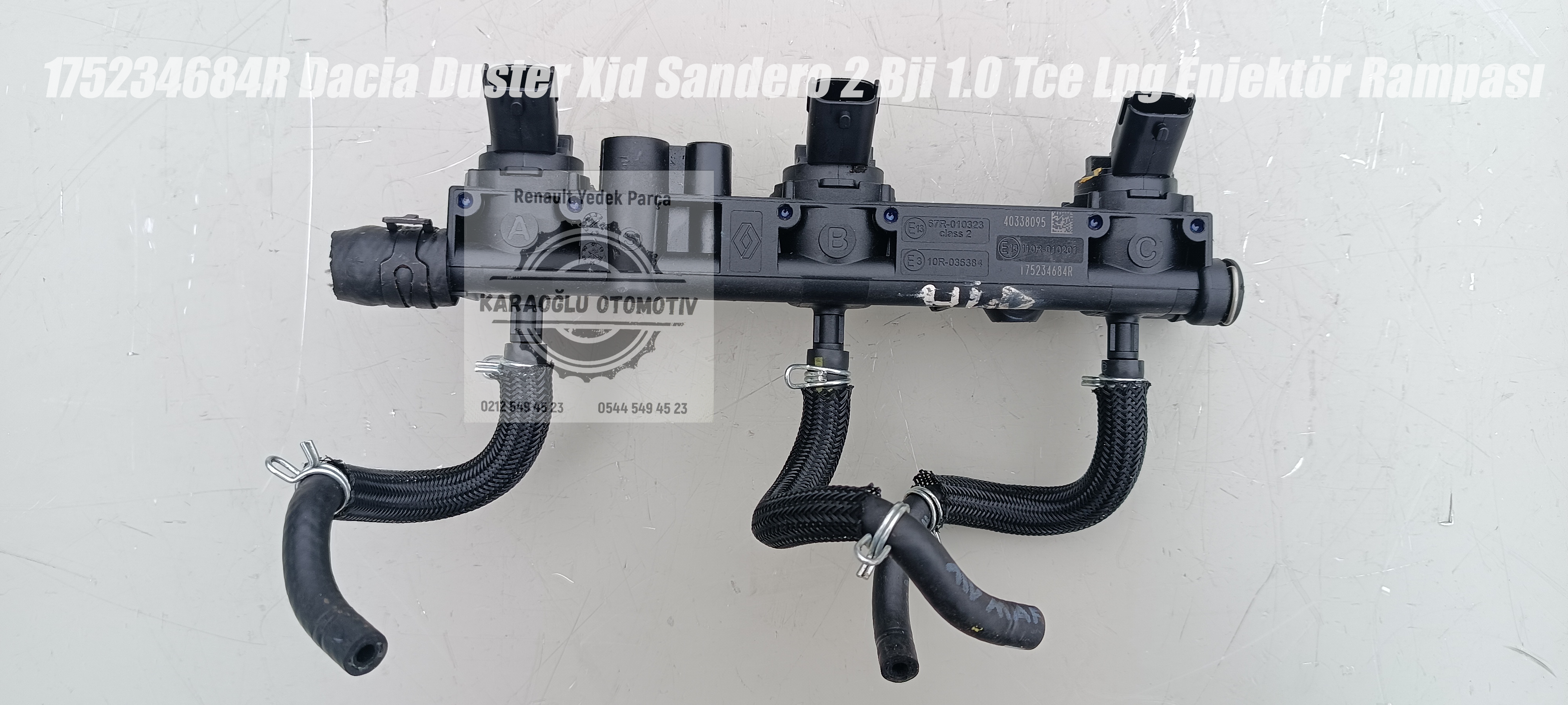 175234684R Dacia Duster Xjd Yeni Sandero Bji 1.0 Tce Lpg Enjektörü