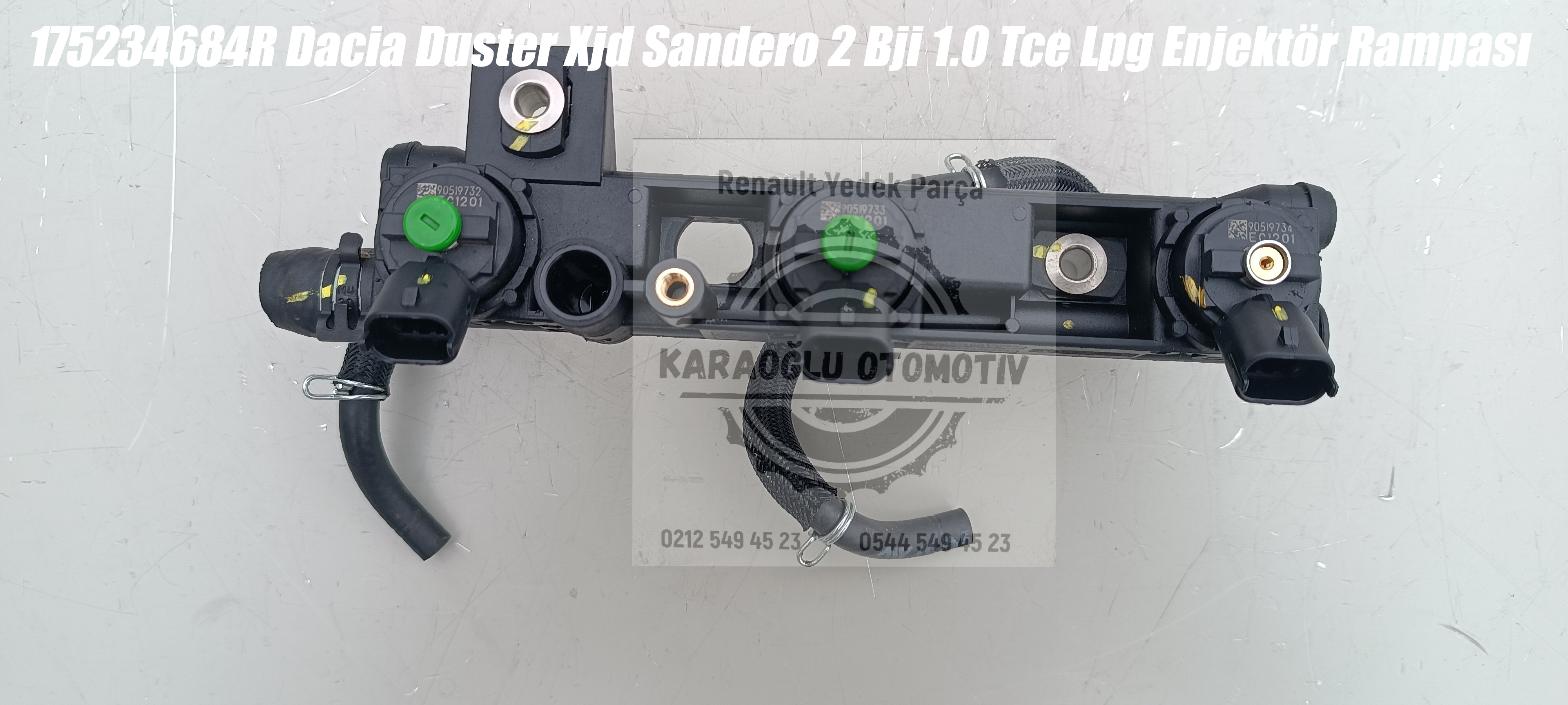 175234684R Dacia Duster Xjd Yeni Sandero Bji 1.0 Tce Lpg Enjektörü - Görsel 3