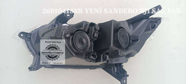 DACİA YENİ SANDERO BJI SAĞ FAR  260104188R - Görsel 2