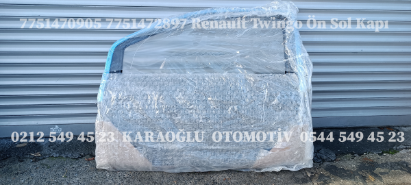 7751470905 7751472897 Renault Twingo Ön Sol Kapı