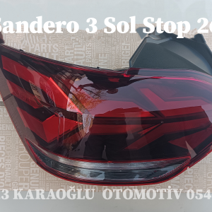 265550529R Dacia Yeni Sandero 3 BJİ Sol Arka Stop