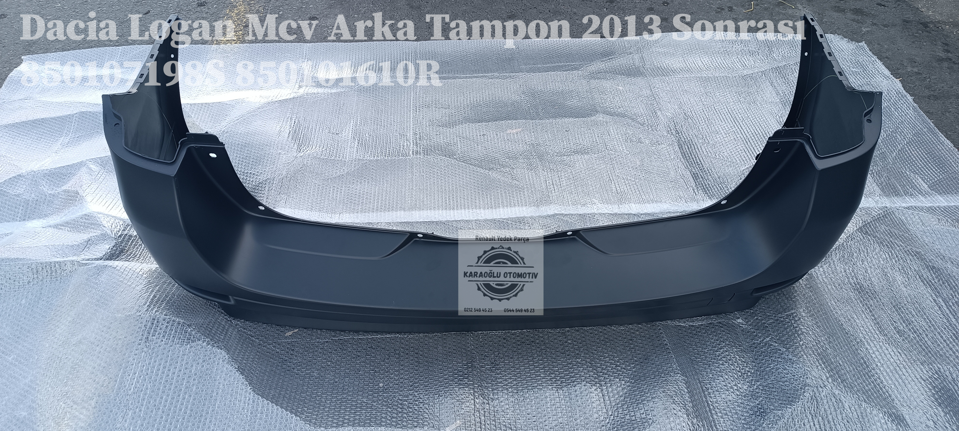 850107198S 850101610R Dacia Logan Mcv Arka Tampon 2013 Sonrası - Görsel 2