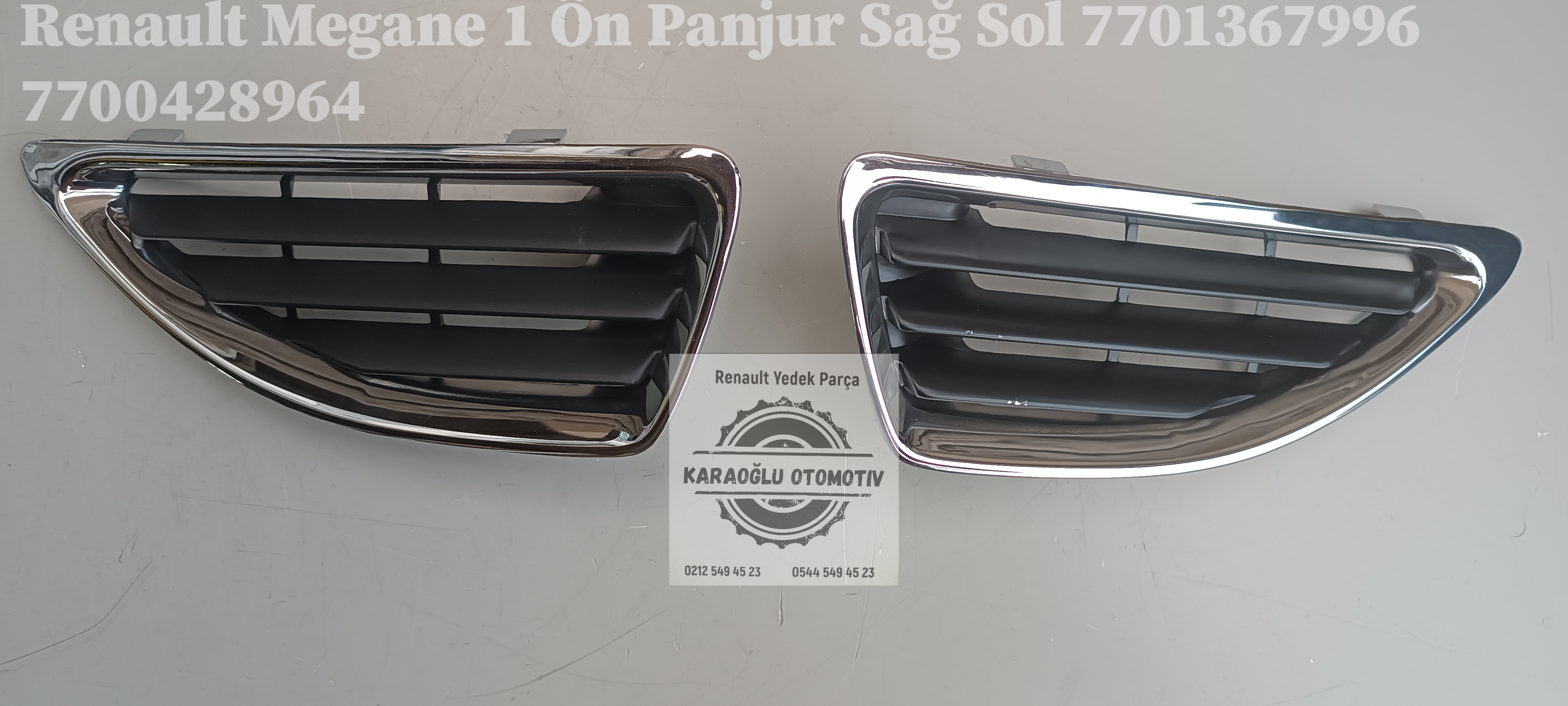 7701367996 7700428964 Renault Megane 1 Ön Panjur Sağ Sol