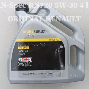Castrol GTX RN-Spec RN720 5W-30 4 lt Motor Yağı
