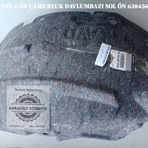 Megane IV Sağ Ön Çamurluk Davlumbazı 638445163R