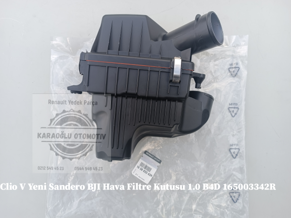 165003342R Clio 5 Yeni Sandero BJI Hava Filtre Kutusu 1.0 B4D - Görsel 2