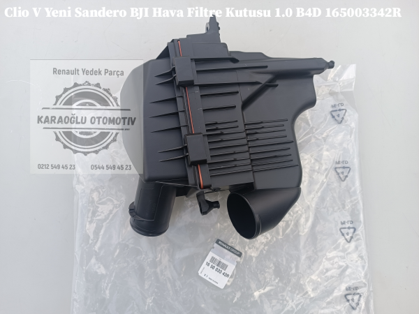 165003342R Clio 5 Yeni Sandero BJI Hava Filtre Kutusu 1.0 B4D