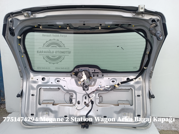 Megane II STW Arka Bagaj Kapağı 7751474294