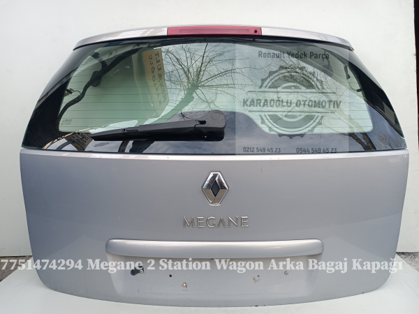Megane II STW Arka Bagaj Kapağı 7751474294 - Görsel 2