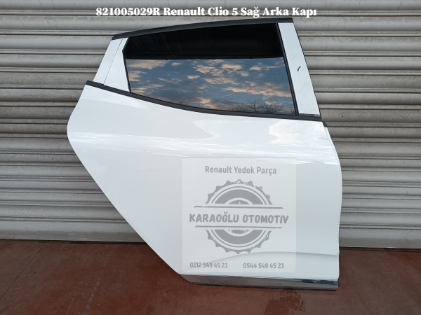Clio 5 Sağ Arka Kapı 821005029R - Görsel 2