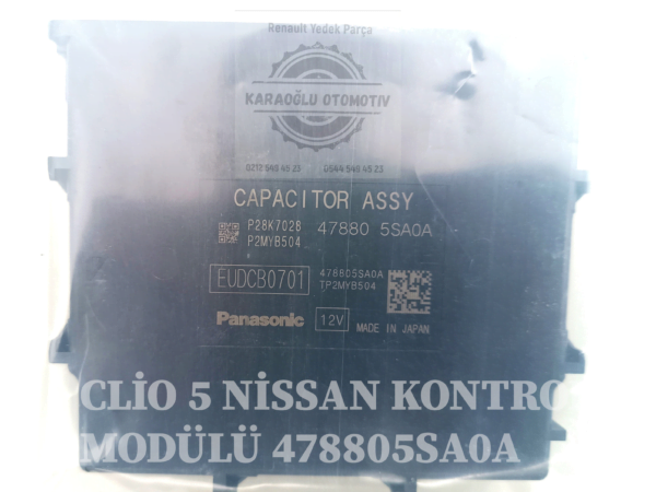478805SA0A Clio V Nissan Kontrolör Modülü