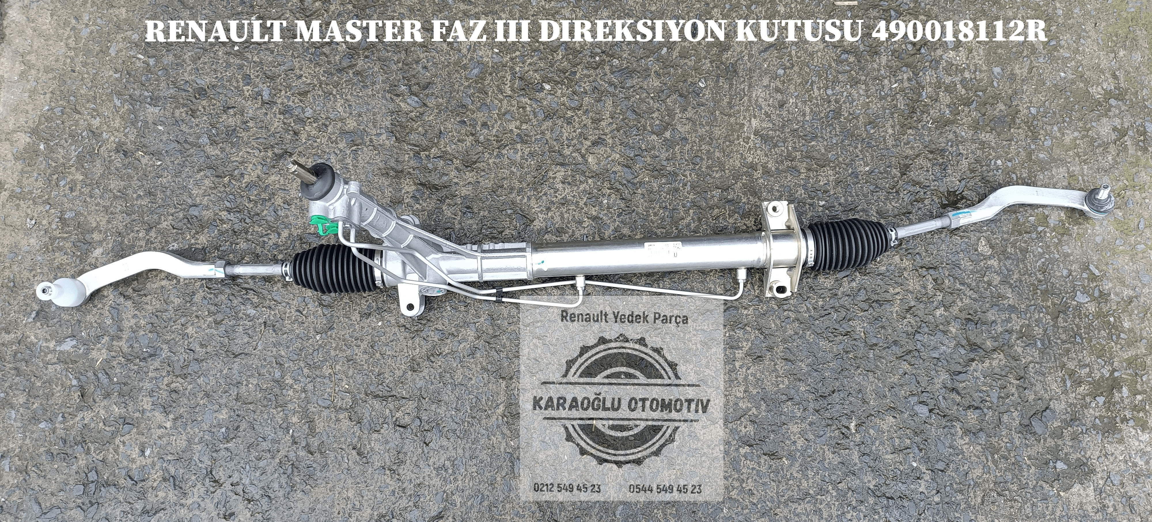 RENAULT MASTER FAZ III DIREKSIYON KUTUSU 490018112R