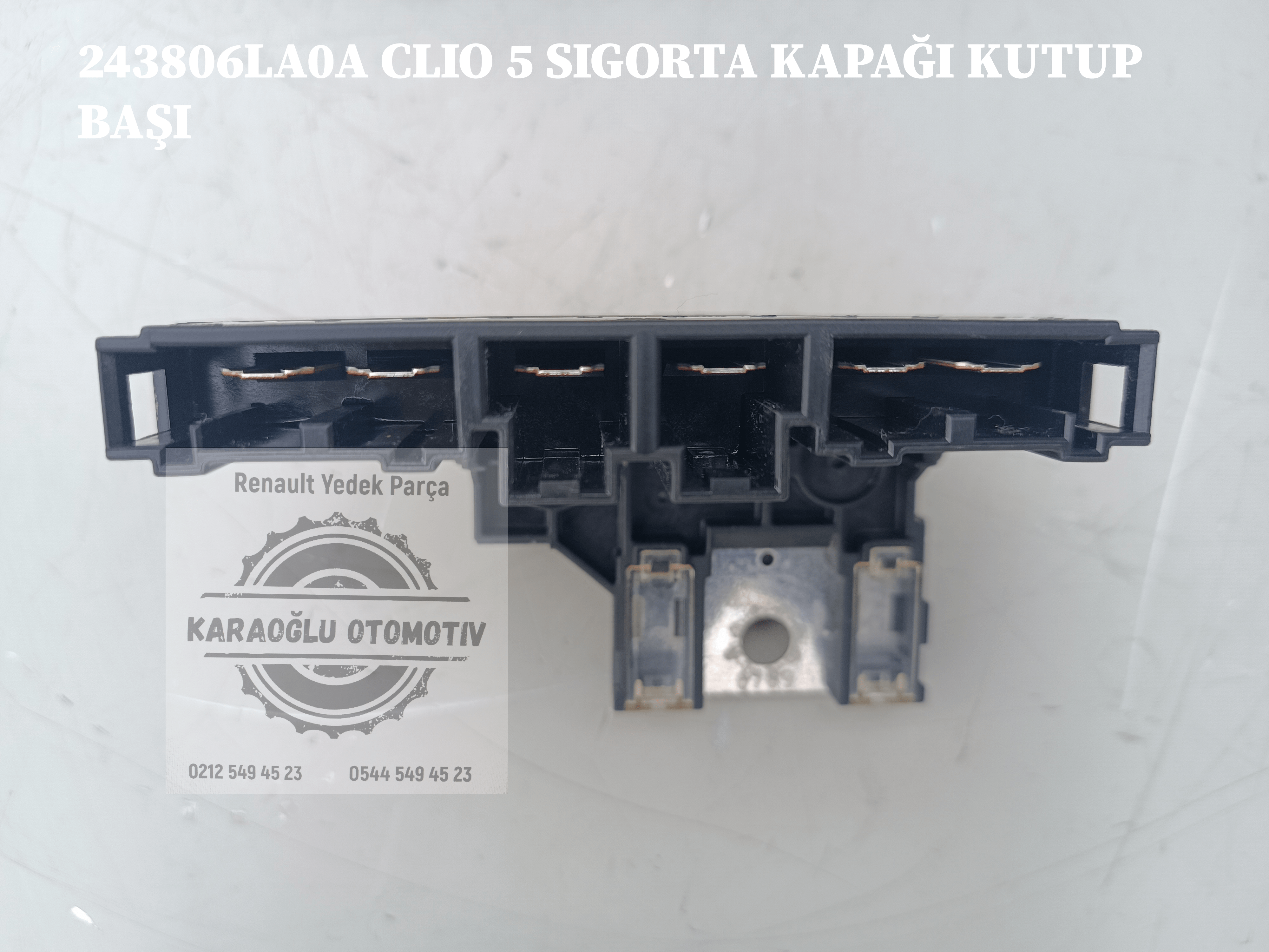 RENAULT CLİO 5 SIGORTA KAPAĞI KUTUP BAŞI 243806LA0A - Görsel 2