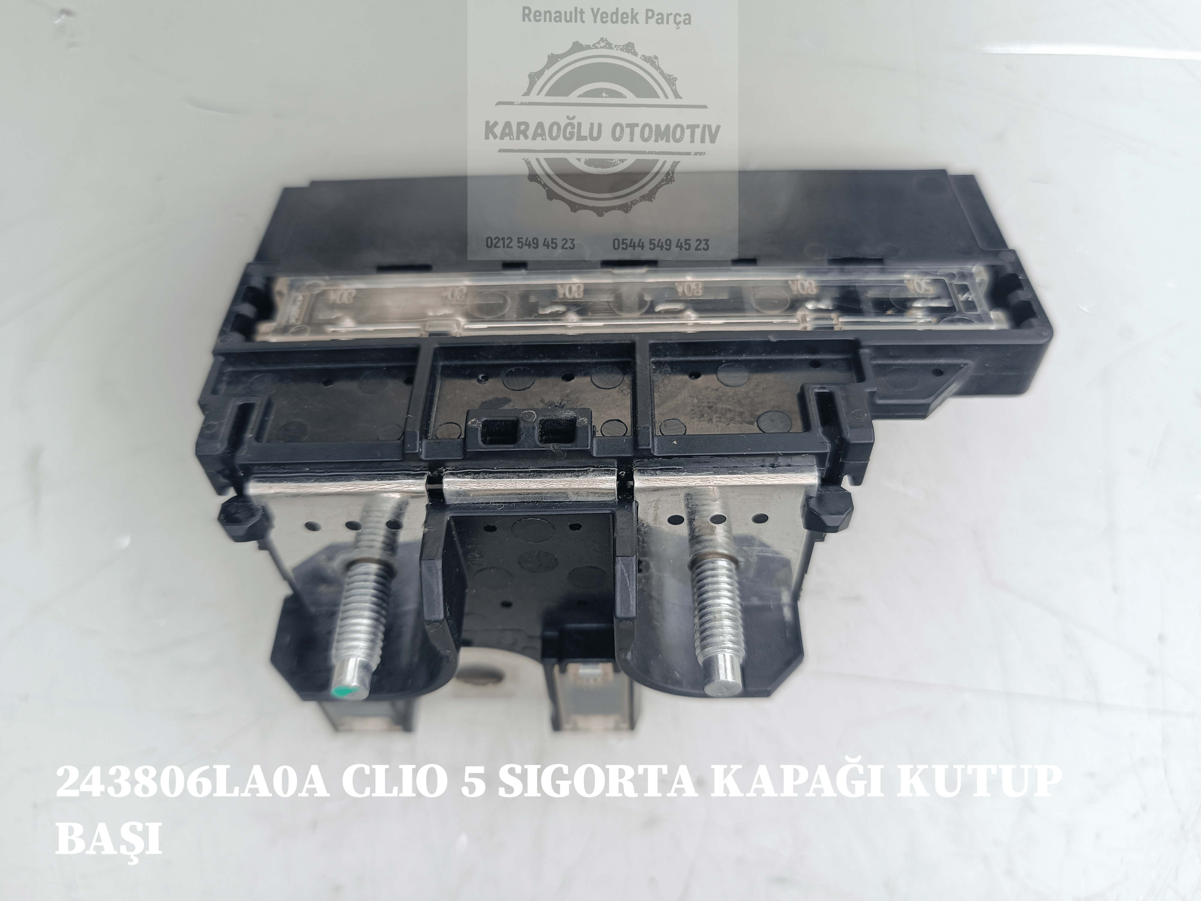 RENAULT CLİO 5 SIGORTA KAPAĞI KUTUP BAŞI 243806LA0A