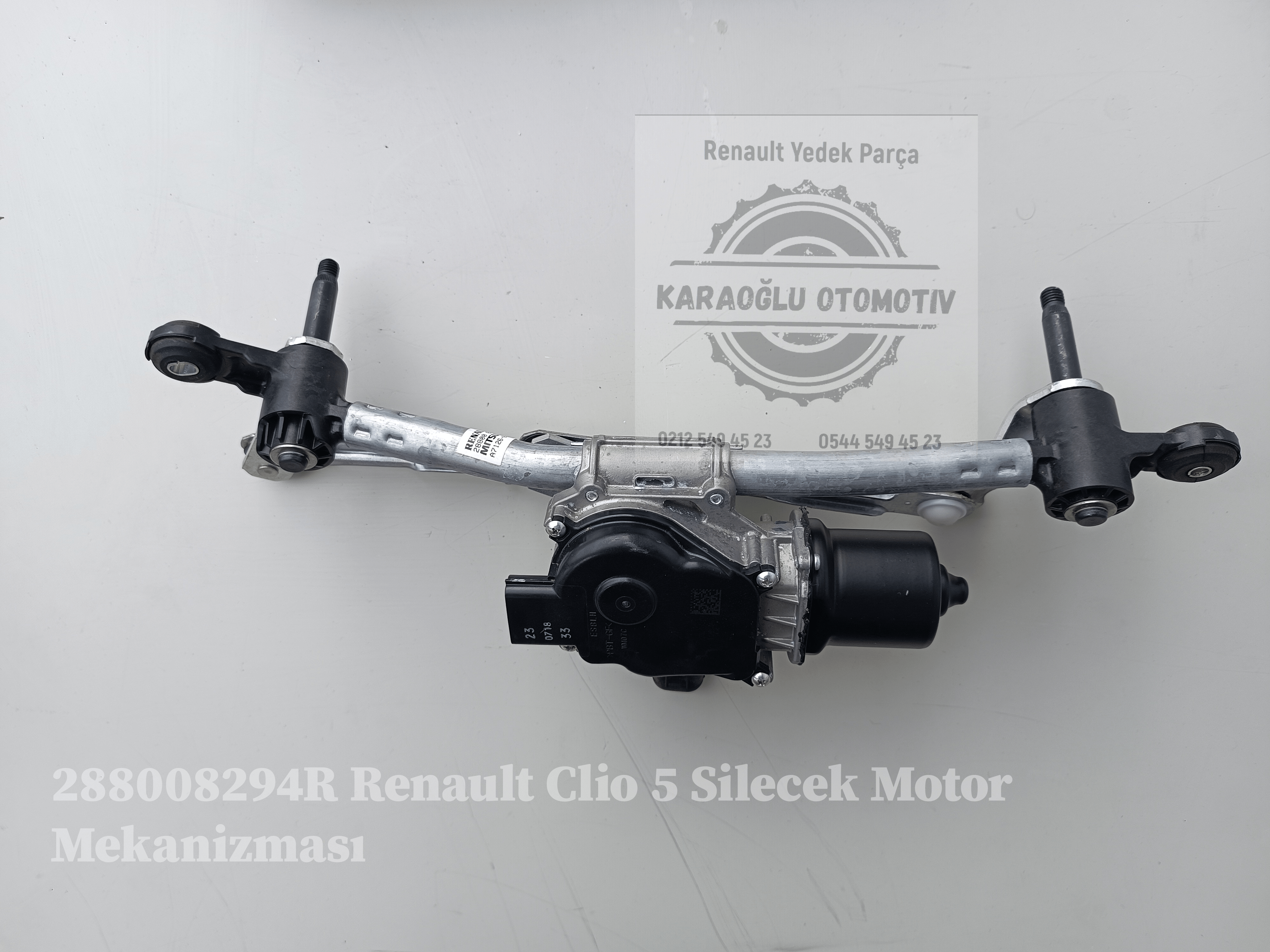 Renault Clio 5 Silecek Motor Mekanizması 288008294R - Görsel 2